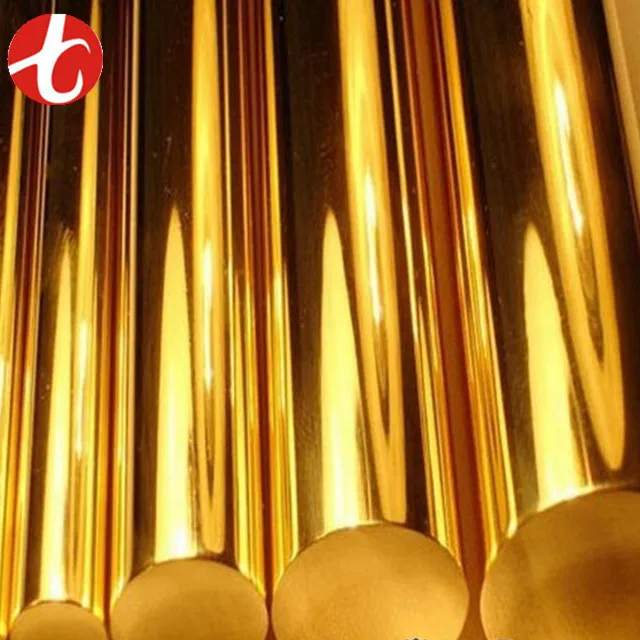 High Quality Bronze Solid Round Bar Bright Shining Surface Buy High