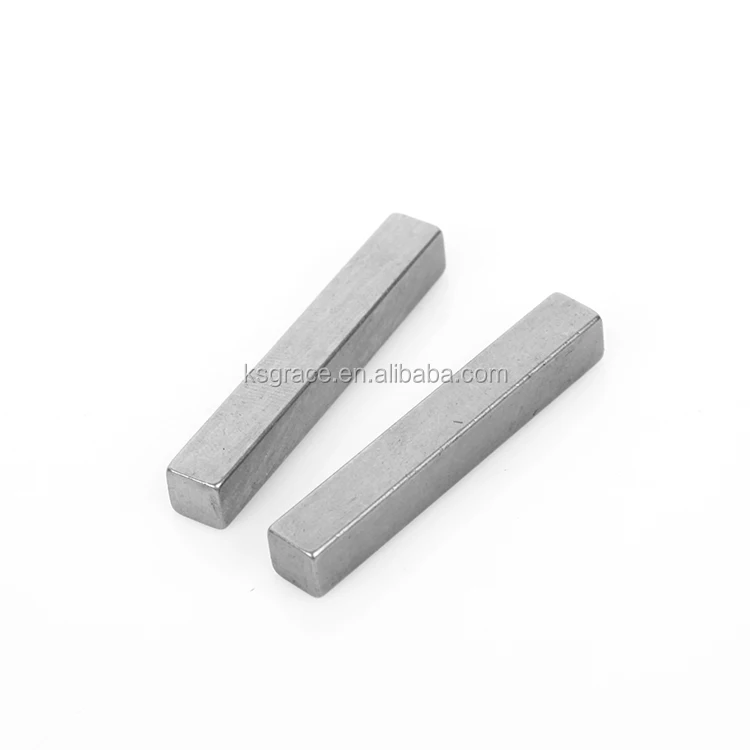 45# Steel DIN6885 Parallel Keys,Flat Key Din 6885 Stainless Steel 304 Type A Deep Pattern Parallel Keys Pins