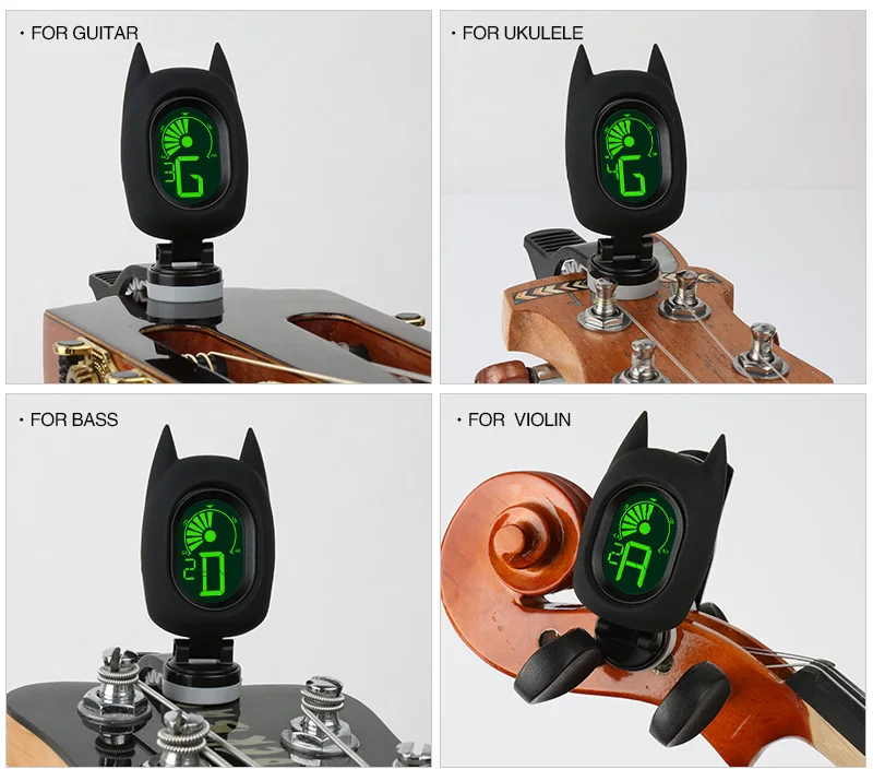 Color Guitar Tuner Clip On Guitar Tuner Chromatic Ukulele Tuner Buy Color Guitar Tuner,Clip On