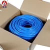 2*4pairs 8 cores OEM ODM Solid Bulk Bare Copper Ethernet Cable Cat5 Cat5e Cat6 Cat6a Cat7 Test Pass 23AWG Network Cable