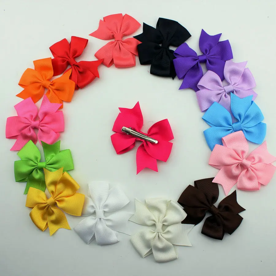 30pcs New Girl font b Fancy b font font b Dress b font Match Bow Hair