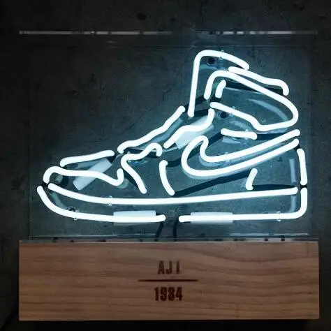 factory made cheap price custom neon sports sneaker shoe neon led sign for sale