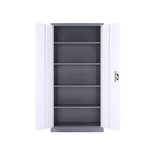 Steel Modern Narrow Edge Swing Door Tall File Cabinet Metal Office