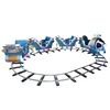 SQV electric coin operated children kiddie rides rail amusement game train machine