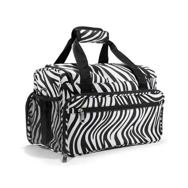 Travel Salon Hairdressing Tool Bag Zebra Hair Tools Carry Case,Hair
