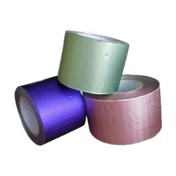 rolo de papel aluminio colorido