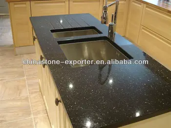 Black Galaxy Granite Tile Slab Countertop Vanity Top Buy Black