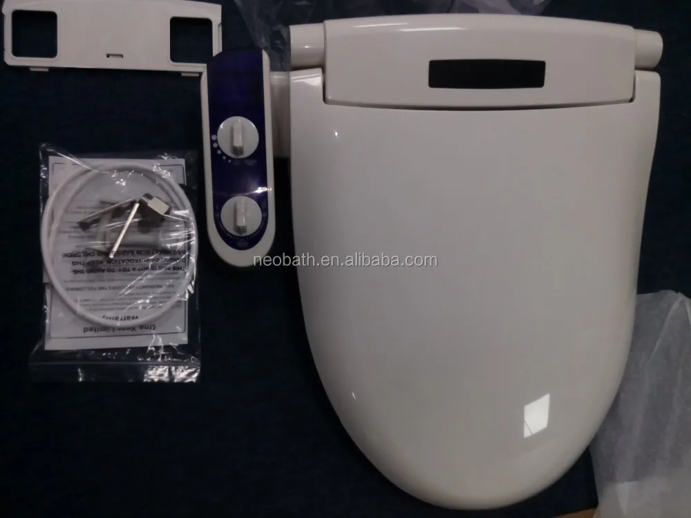 Neobath Bidet Fresh Water Spray Nonelectric Bidet With Seat Cb3500