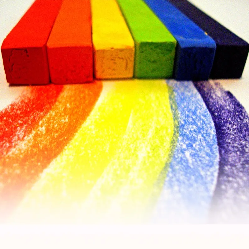 12 Pack Multi Color Compressed Pastel Chalk Crayons Buy Compressed