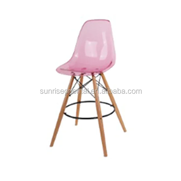 Bar Chair Leather Seat High Chair For Bar Table Imported Furnitures