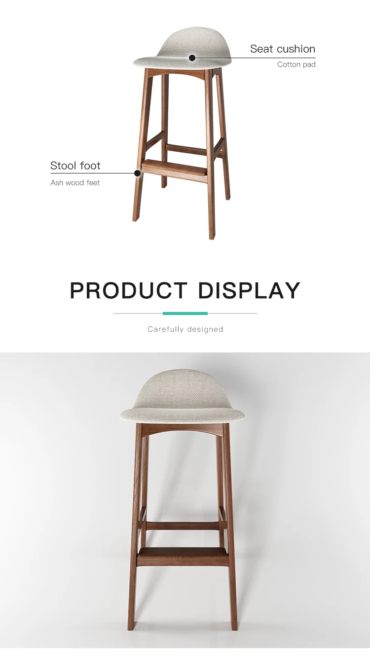 Majalis Home Furniture Soft Seat Cushion Bar Counter Wood Modern Bar