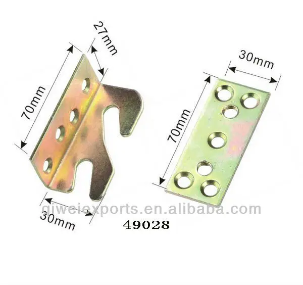 49028 Iron Hinge Bed hinge,bed holder,support,bracket.jpg
