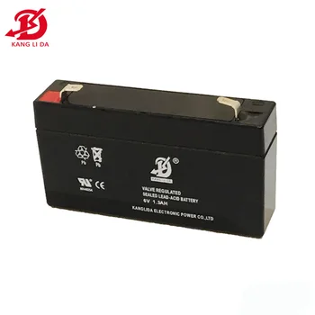 6v 1.2ah Alarm Battery 6 Volt Sealed Lead Acid Battery - Buy 6 Volt 1.2 ...