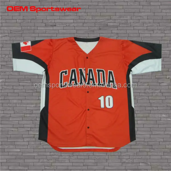 custom baseball jerseys canada