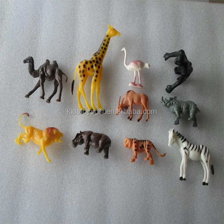 wild animals toys set