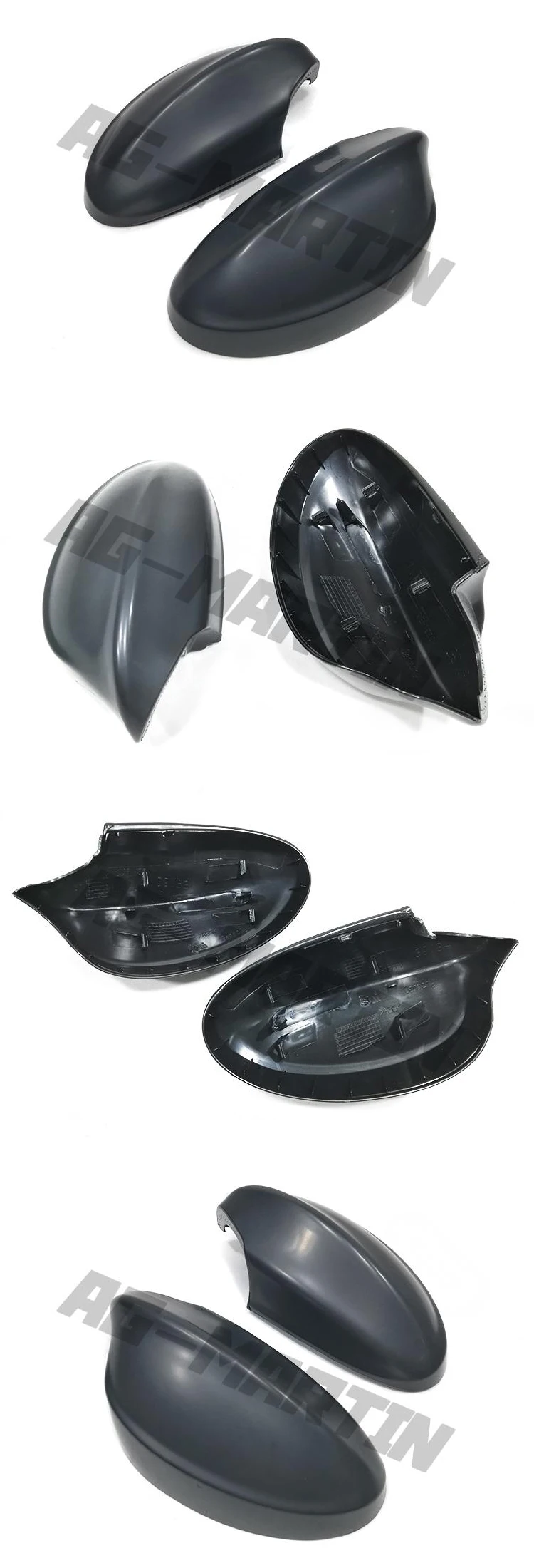 Original Oem Abs Car Side Mirror Caps With Clips Door Rearview Mirror
