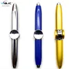 3-in-1 LED Flashlight Finger Top Gyro Pen with 2 Leaves Teenager Adult Reduce Pressure Toy Christmas Gift