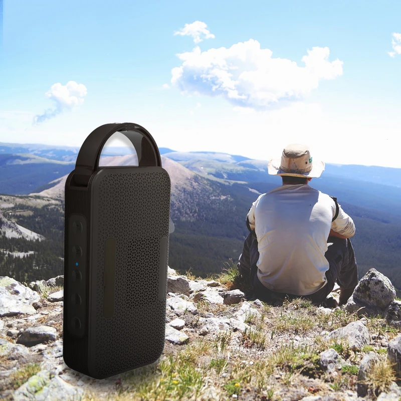 2019 hot selling CET car bluetooth speaker handsfree call rich bass speaker factory cheap price - ANKUX.COM