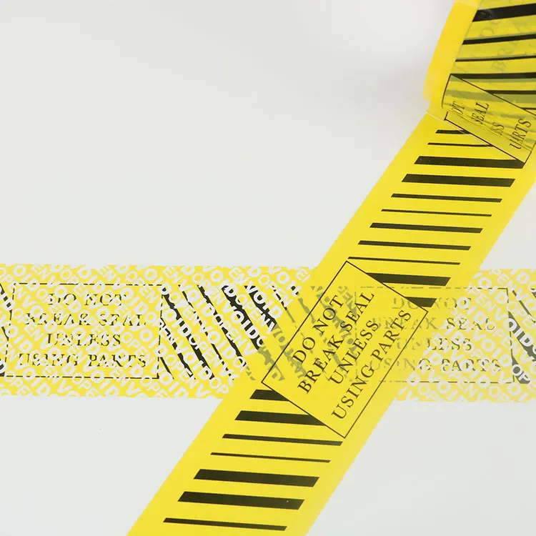 Antistatic Red Tamper Evident Security Seal Tape(pet) Buy Red Tamper