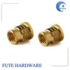 Factory OEM M3 Brass Threaded Insert for plastics