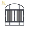 Fly net thermal break aluminum frame half moon double glazed australian standard cheap house windows for sale