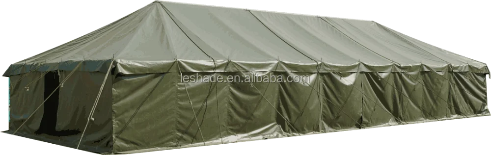 Heavy Duty Canvas Army Military Tent 16x5.4m 30 Person Tent - Buy Large