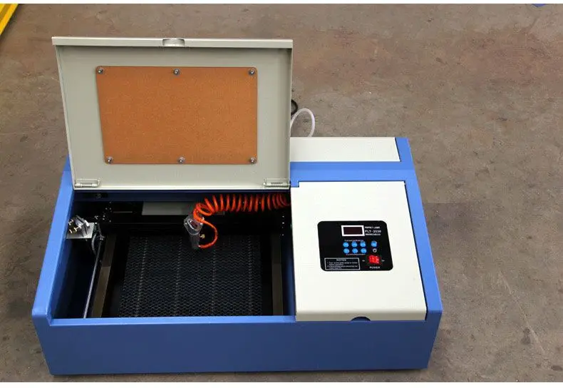 40w Co2 Mini Laser Stamp Engraving Machine For Sale K40 Laser Machine