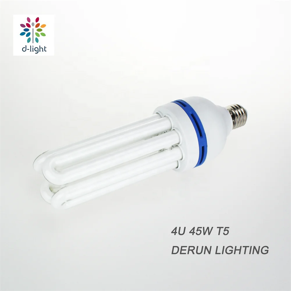 CE Rohs pure tri-phosphor 4u tube cfl 45w energy saving light bulbs , CFL-HIGH