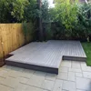 Low Cost Anti UV Wood Plastic Composite Boards Swimming Pool Deck Outdoor Floorings Eco Friendly Exterior