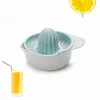 Multifunction Kitchen Gadgets Big Size Orange Lemon Juicer Press With Container Manual Plastic Lemon Suqueezer