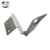 Small z shape angle bracket for heating elements