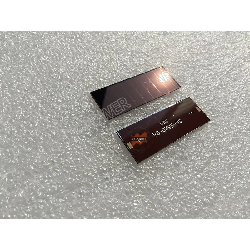 Solares de Silício Amorfo de Película Fina para o Interior do Produto Ito de Células Luz Vidro Calculadora Brinquedos 0-2.5 Bateria 55x20mm 3.0 v 10ua Dim de Película Fina para o interior Do