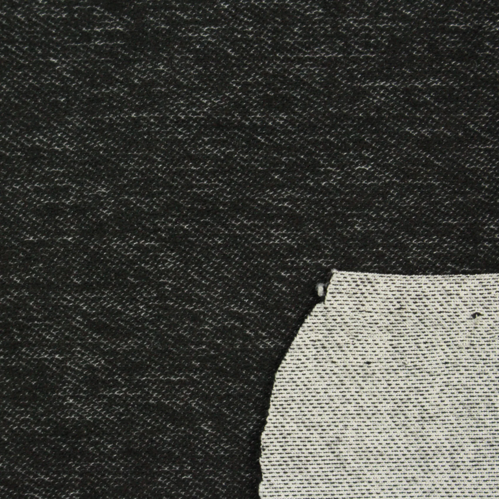 denim french terry fabric