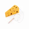 Children Wooden Cheese Threading Toys