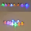 Butterfly Party Festival Charm LED Earring Decoration Light Up Glowing Crystal Stainless Ear Stud Earring Women Christmas Gifts