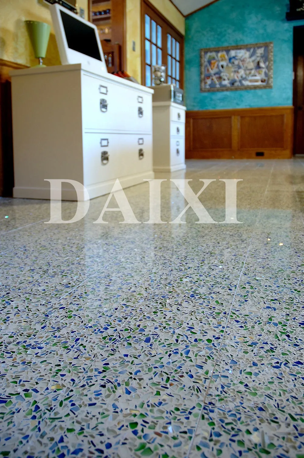 Decorative Glass Shapes Crushed Glass Scrap For Terrazzo Buy