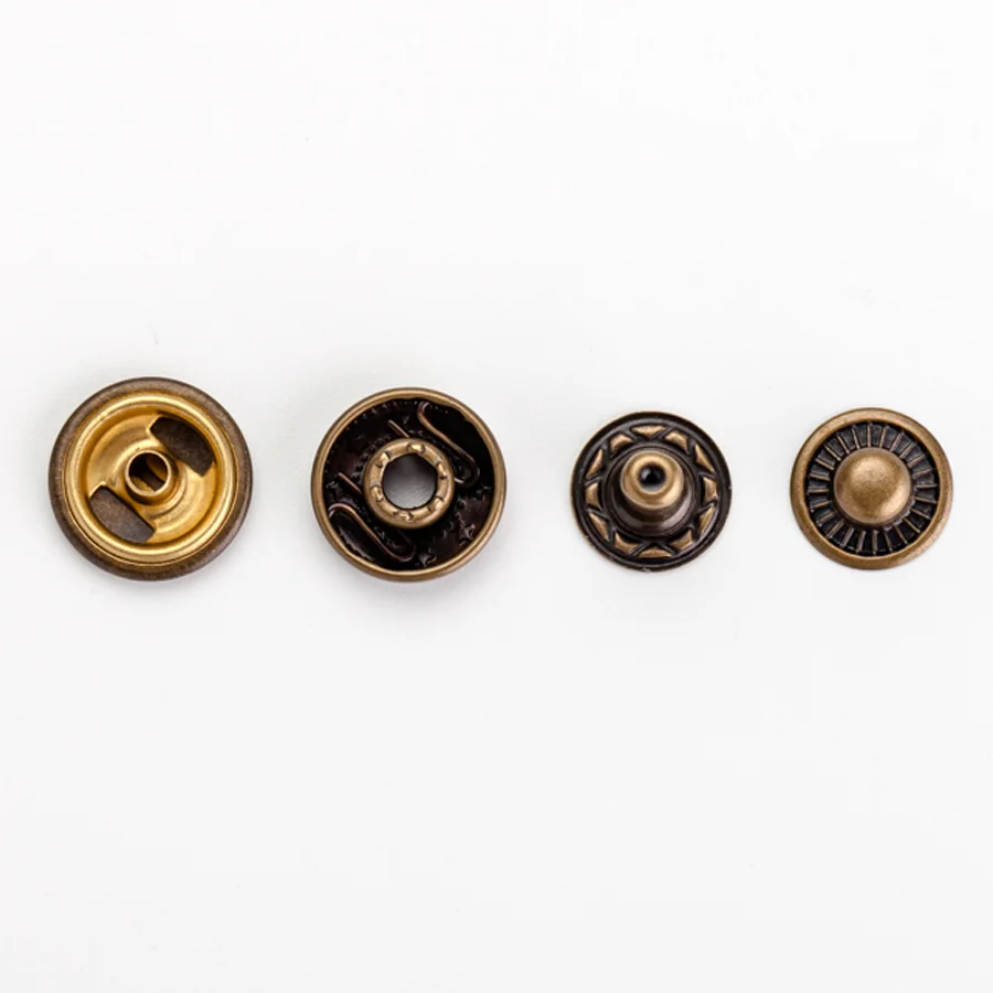 Free Sample Heavy Duty 15mm Metal Push Button For Women Dress Jacket ...