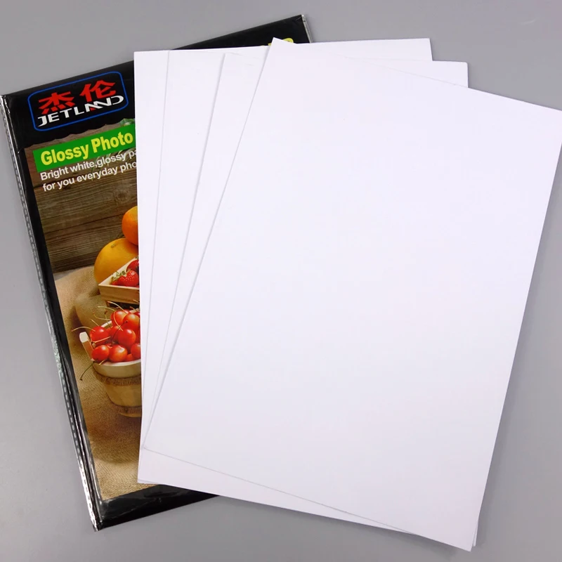 A4 100 SHEETS WHITE HIGH QUALITY GLOSSY PHOTO PAPER FOR PRINTERS 210GSM QUALITY A4 100 SHEETS WHITE HIGH QUALITY GLOSSY PHOTO PAPER FOR PRINTERS 210GSM QUALITY