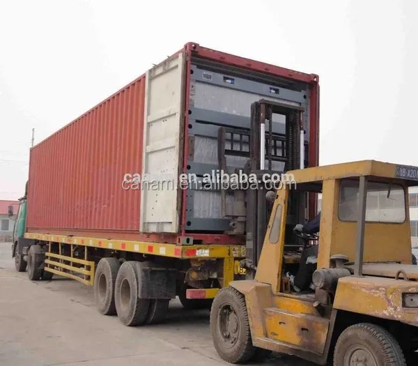 Economic flatpack movable 20ft' container house