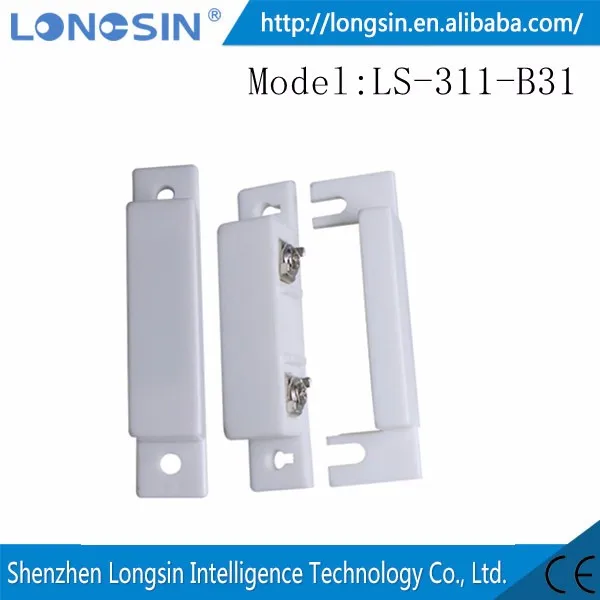 Sensore Magnetico Per Porte E Finestre - Interruttore Reed Normally Open/Closed (NO/NC) Per Sistemi Di Allarme, Con Viti E Guscio ABS