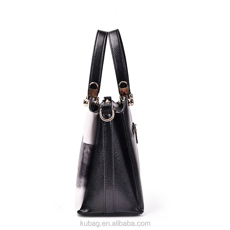 cartoon girl tote bag