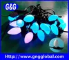 AC110~240v rgb led festoon light string;led dmx christmas lights