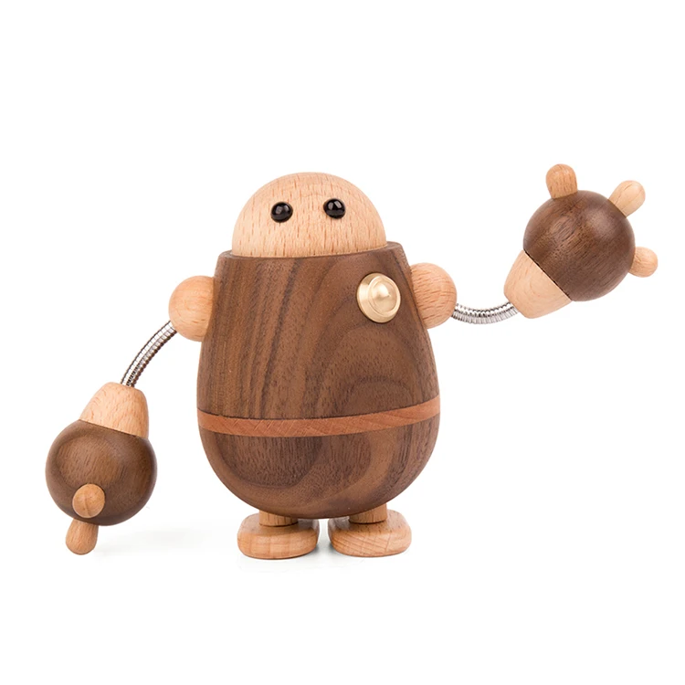 wooden wind up toys