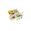 120 Solid 5 Double Sided Classic Wooden Tangram Puzzle Game