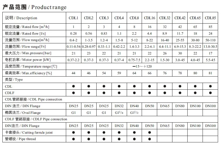 Vertical Multistage Pump