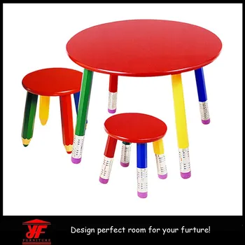 pencil table and chairs