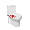 gravity flushing one piece toilet 4 four drain outlet toilet UAE the girl go to toilet