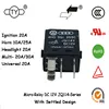 TIANYI JQ114-Series Automotive Universal Micro IC Relay 12V switches and sockets