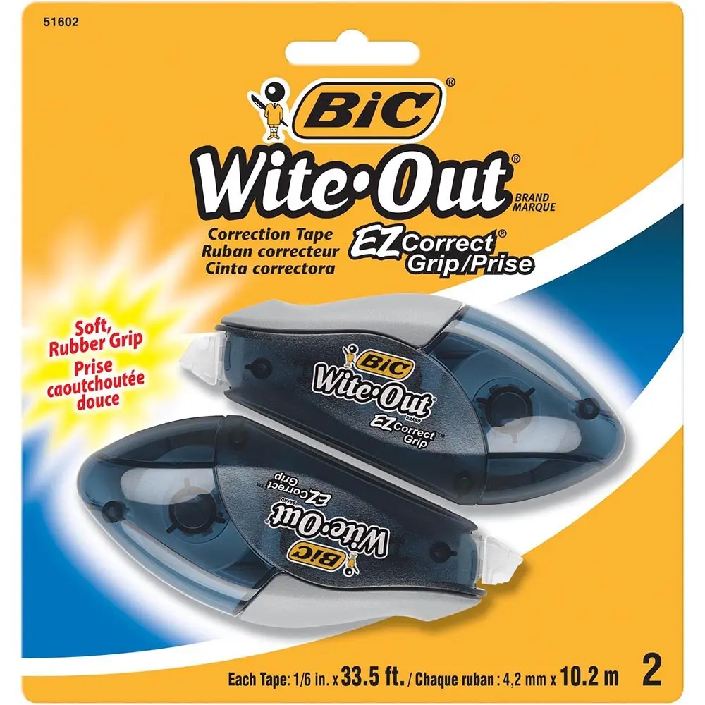 bic wite out redaction tape