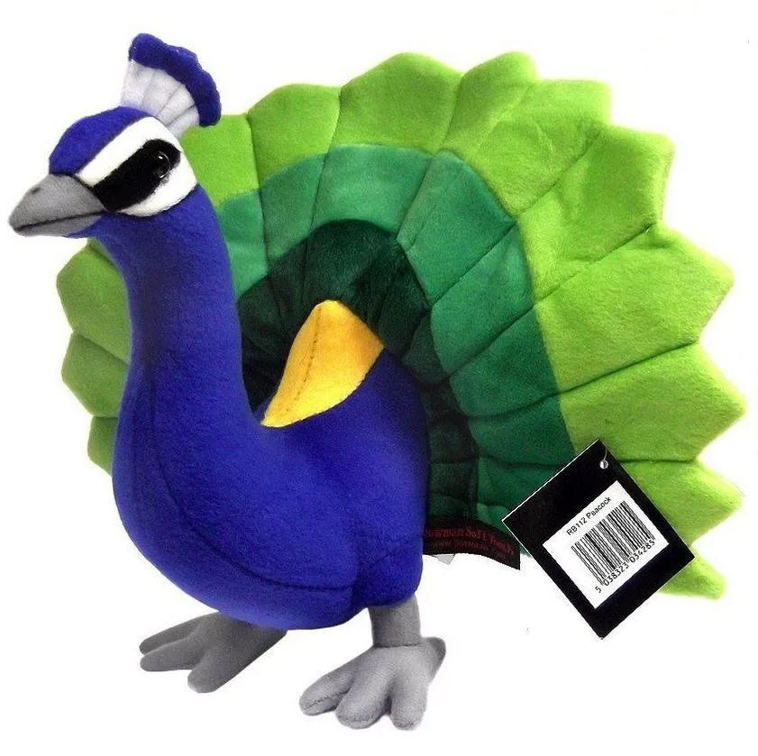 nbc peacock plush